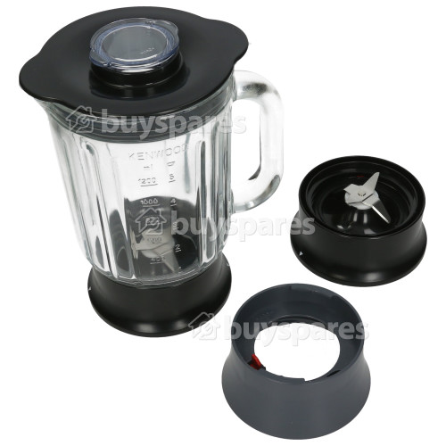 Kenwood Liquidiser Complete - 1.2L - Glass-black