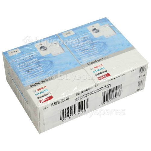 bosch siemens quick descaler for washing machines and dishwashers