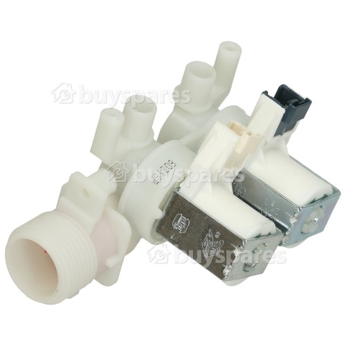 Indesit Double Solenoid Inlet Valve Unit With Protected (push) Connectors