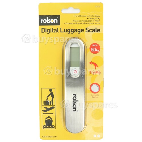 Rolson 50kg Digital Luggage Scales