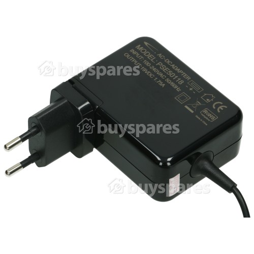 Asus Classic Pse50118 Ac Power Adapter: 19v/1.75a 6.3/2.3/7.0mm Connector (supplied With 2 Pin Euro Plug)