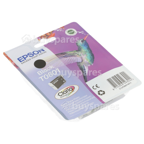 Epson Genuine T0801 Black Ink Cartridge