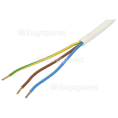 Whirlpool Three-pole Cable + Plug 2M 3X1UK