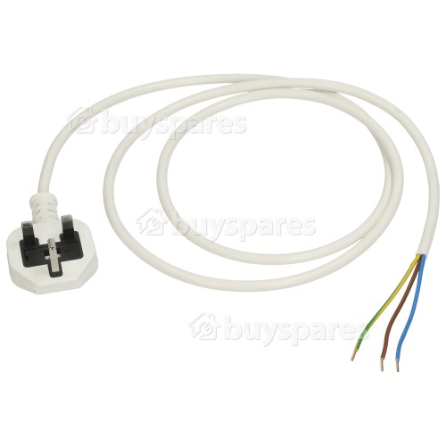 Whirlpool Three-pole Cable + Plug 2M 3X1UK
