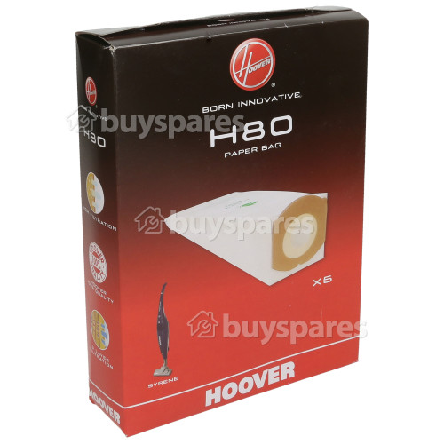 Hoover H80 Dust Bags - Pack Of 5
