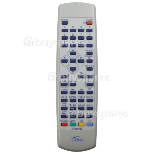 IRC81922 Télécommande Tv Compatible 19LVD00DI Classic