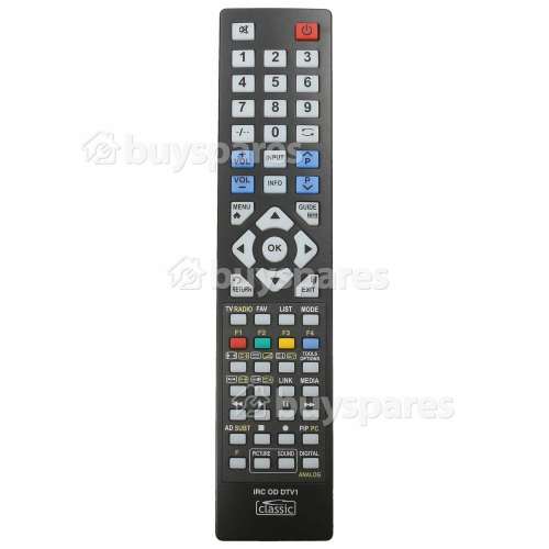 Sony KDL40W5800 Compatible TV Remote Control