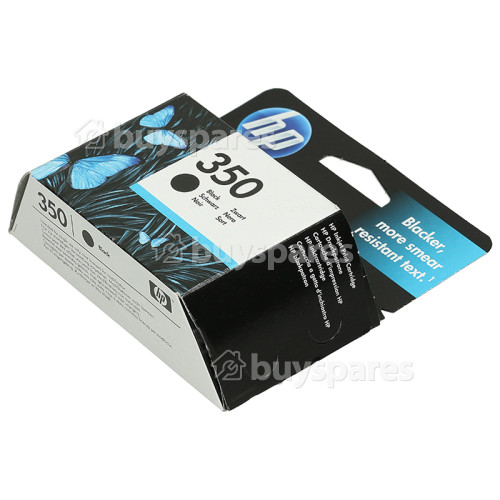 Hewlett Packard Genuine No.350 Black Ink Cartridge (CB335EE)