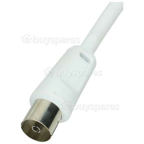 Wellco Co-Axial Plug To Socket Lead - 2m