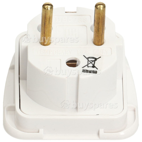 Adaptateur De Voyage Européen Pour Prise Anglaise (Adaptateur De Prise 13AMP) Wellco