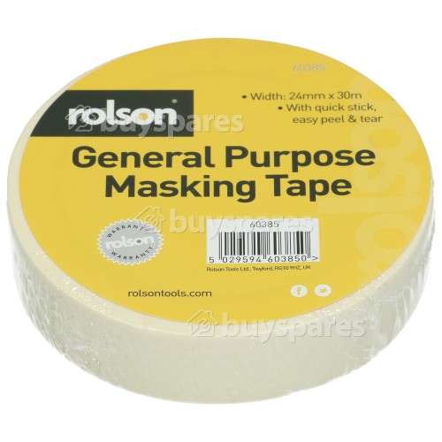 Rolson Masking Tape : 24MM X 30M Decorating / DIY)