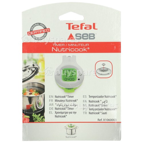 SEB Nutricook® Schnellkochtopf-Zeituhr