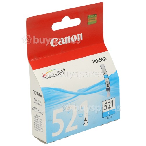 Canon Genuine CLI-521C Cyan Ink Cartridge