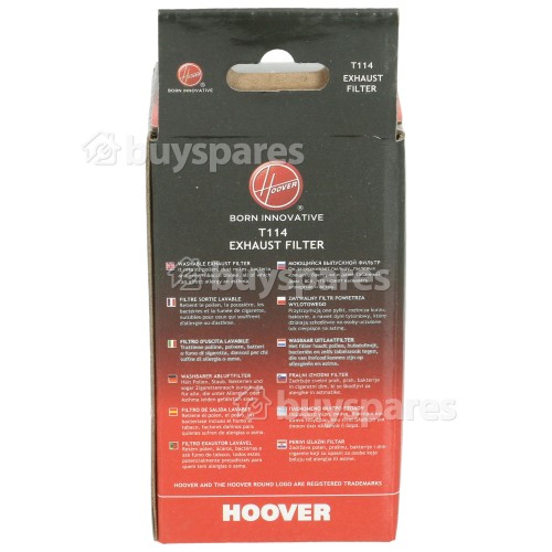 Filtre D'&eacute;chappement Pour Aspirateur Principal