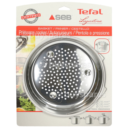 Tefal Steam Basket Stainless Steel BuySpares