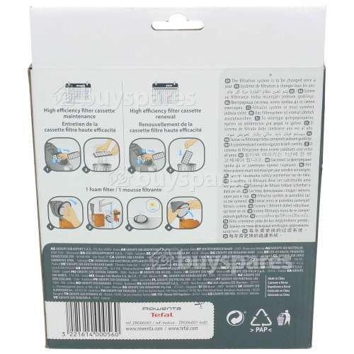 Syst&egrave;me De Filtrage De L'aspirateur Rowenta