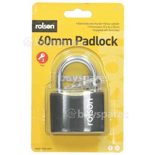 Rolson 50mm Padlock