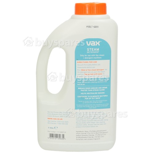 Vax Steam Detergent Spring Fresh - 1 Litre