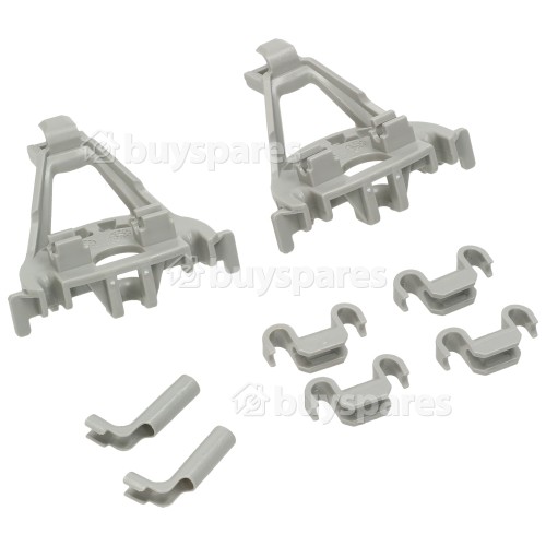 Bosch Dishwasher Lower Basket Rack Bearing Support Plastic Clips GENUINE