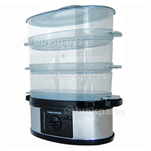 Morphy Richards 3 Tier Food Steamer Buyspares Morphy Richards 3 Tier Food Steamer Buyspares