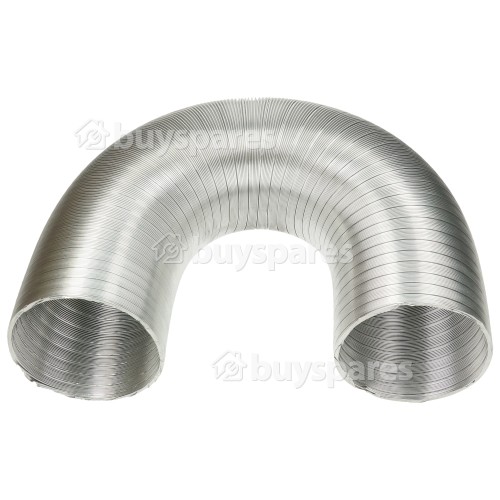 Lamona Semi-rigid Aluminium Vent Hose 102MM X 1. 5M Long Round