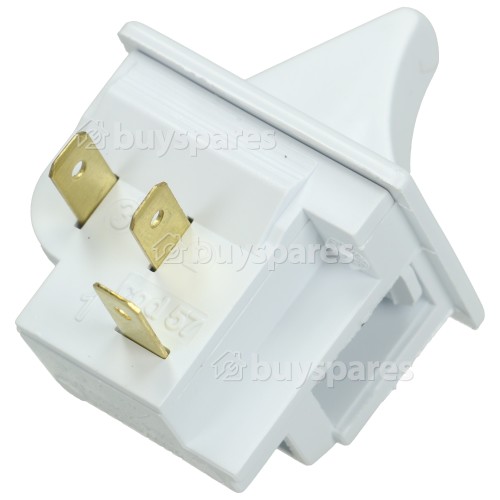 Interrupteur De Lumière De Porte De Réfrigérateur De Rechange - 5A 125V, Blanc, Pour La Réparation De Frigo Et Congélateur
