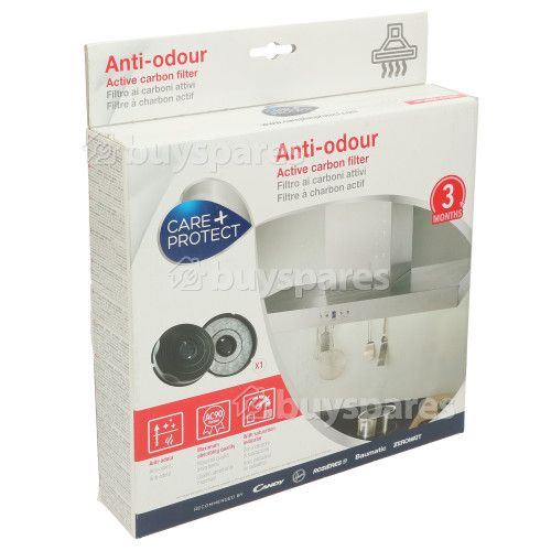 Filtro Anti Olor De Carbón Activado Compatible Con CP030 Para Campana Extractora Care+Protect