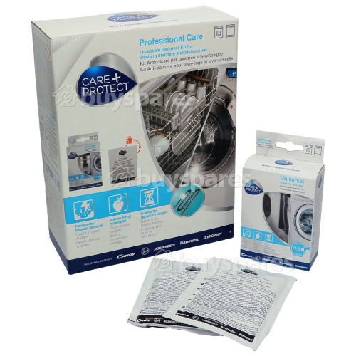 Care+Protect Washing Machine & Dishwasher Descaling Kit