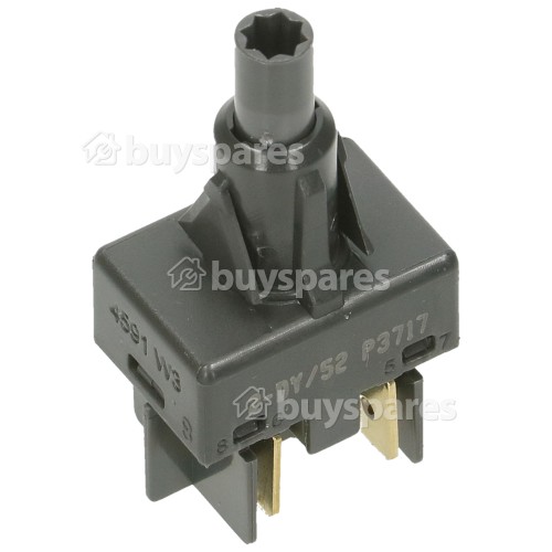 Pulsante Originale Beko Per Asciugatrice DC7112W, Interruttore On/off Di Ricambio Genuino