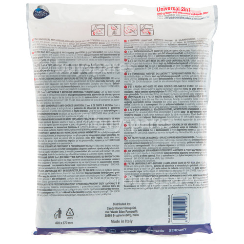 Filtre Universel Anti-graisse Et Anti-odeur 2 En 1 &Agrave; D&eacute;couper Care+Protect