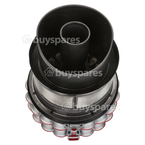 Dyson Satin Nickel/Red Cyclone Assembly