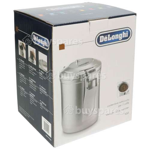 Delonghi DECC500 Vacuum Sealed Coffee Storage Canister