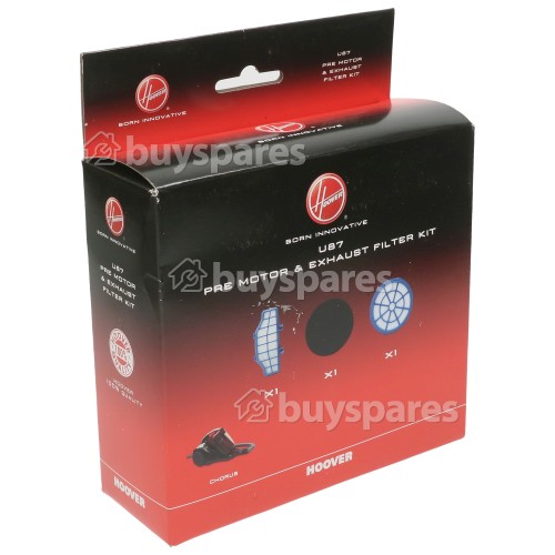 Kit Filtre Pré-moteur U87 Et Filtre D'échappement D'aspirateur Candy