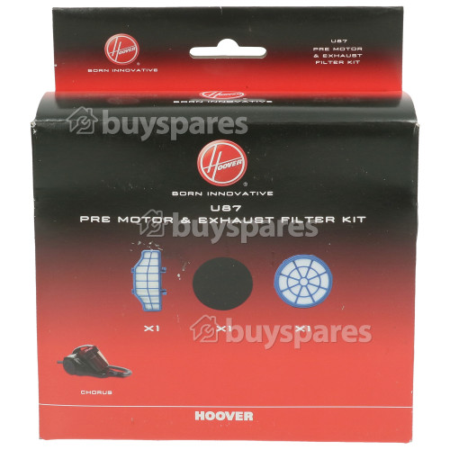 Kit Filtre Pré-moteur U87 Et Filtre D'échappement D'aspirateur Candy
