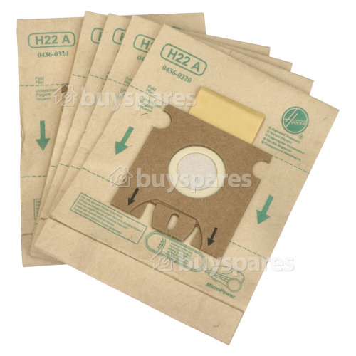 H22A Sacs Pour Aspirateur Hoover