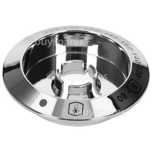 Stoves Main Oven Control Knob Bezel Chrome BuySpares
