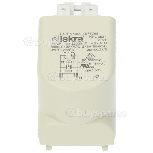 Siemens Capaciter-interference Filter : Iskra KPL3524 (BSH-NR 9000 676768