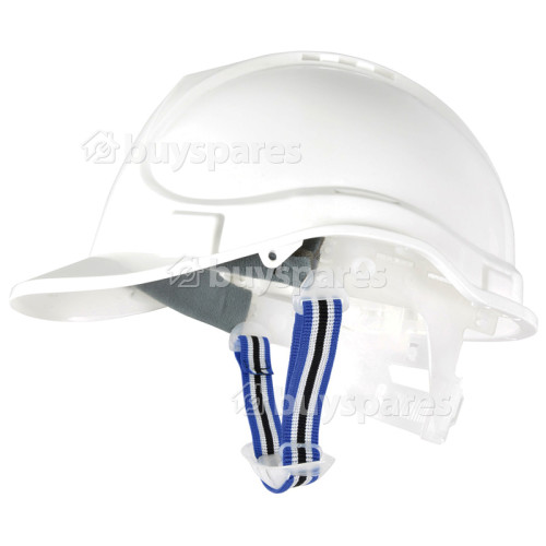 White Hdpe Safety Helmet Ppe BuySpares