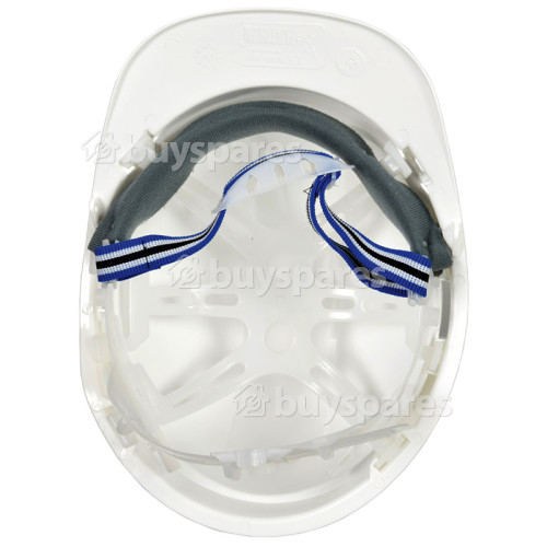 White Hdpe Safety Helmet Ppe