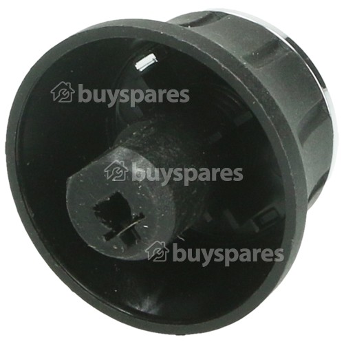 Belling Cooker Control Knob Chrome / Black BuySpares