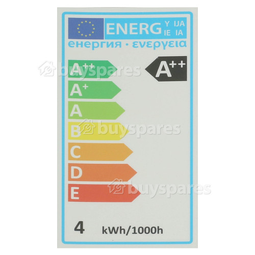 TCP 4W SES/E14 LED-Leuchtfaden Kerzenförmige Retrofitlampe (sehr Warmweiß) 40W Entsprechend