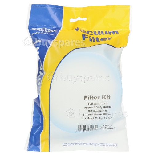 Kit Filtro Pre-motore E Filtro Post-motore HEPA - Compatibile Aspira