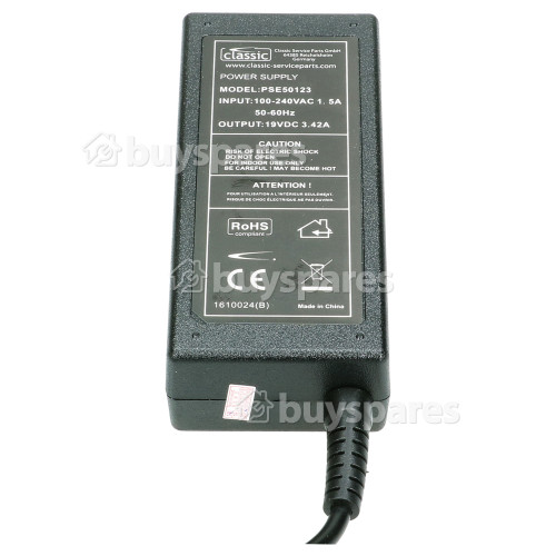 Classic Power Pse50123 AC Netzadapter: 19V/3.42a 4.5/2.8mm Anschluss