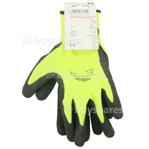 Rolson Foam Latex Coated Gloves (Large)