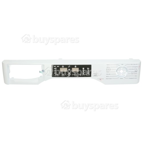 Hoover Control Panel Fascia Assembly - White