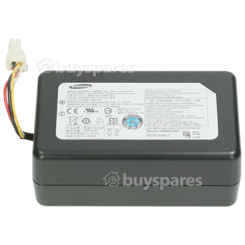 Samsung Powerbot VR9000 SR20H9050U Li-iON Battery - 21.6V