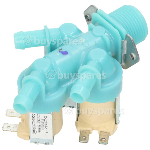 Samsung Cold Water Triple Solenoid Inlet Valve : Elbi C-407/19-B18 33090157/369 180Deg.