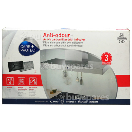 Filtro Anti Olor De Carbón Activo De Campana Extractora - Compatible Con CP190 Care+Protect