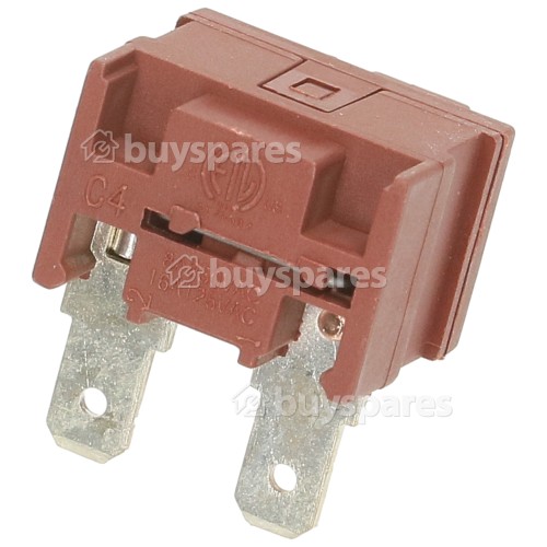 AEG Push Button 10A Switch 2Tag (Sq)