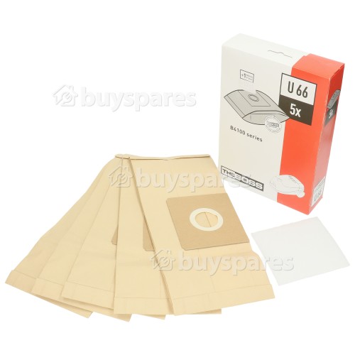 Electrolux U66 Papierbeutel (5er Pack)